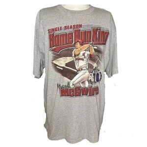 Vintage 90’s St. Louis Cardinals Mark McGwire Home Run King T Shirt
